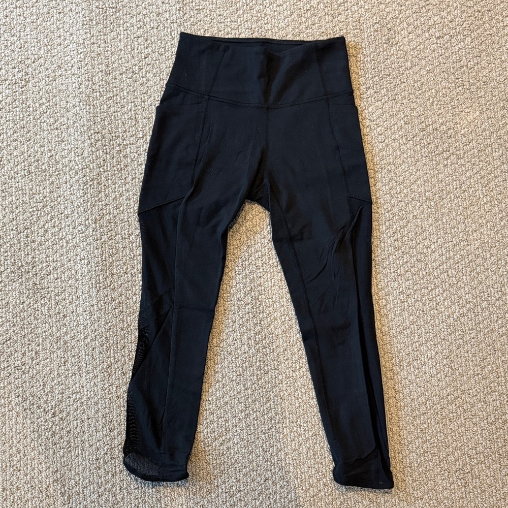 Athleta Women's Black High-Waisted Leggings